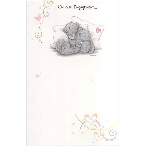 On Our Engagement Me to You Bear Card £2.25